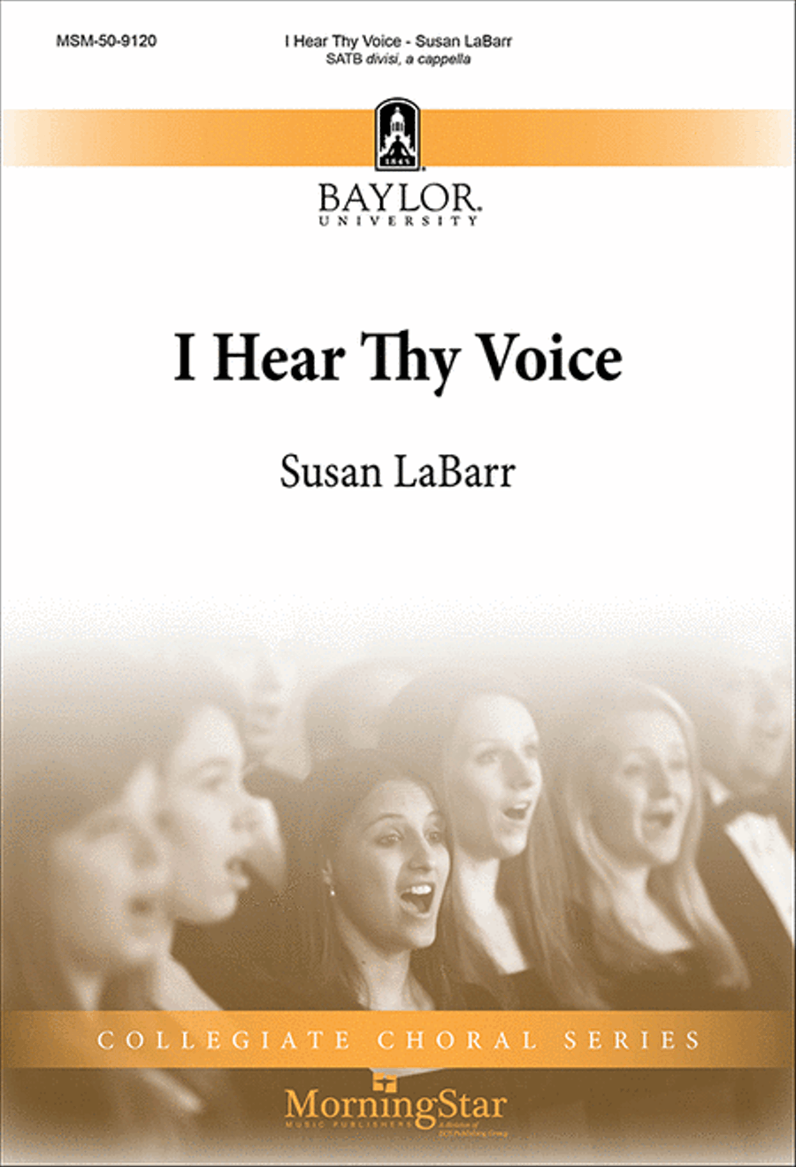 I Hear Thy Voice 4-Part scores gallery preview page 1