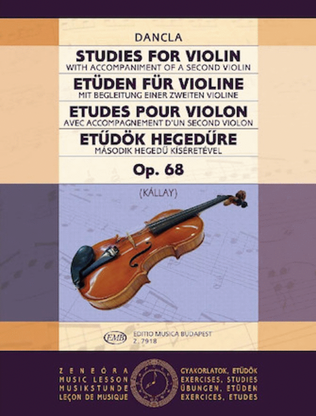 Book cover for Studies for Violin