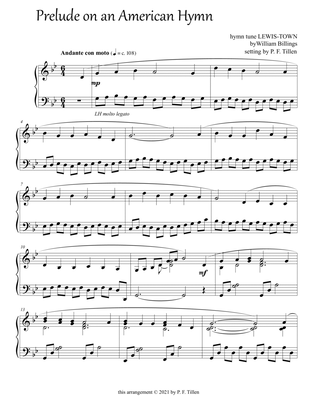 Prelude on an American Hymn