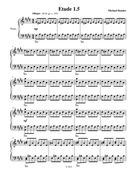 Etude 1.5 from 25 Etudes using Mirroring, Symmetry, and Intervals image number null