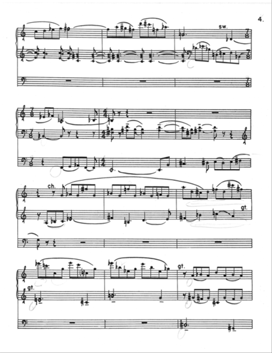 [Bassett] Toccata Organ Solo scores gallery preview page 6