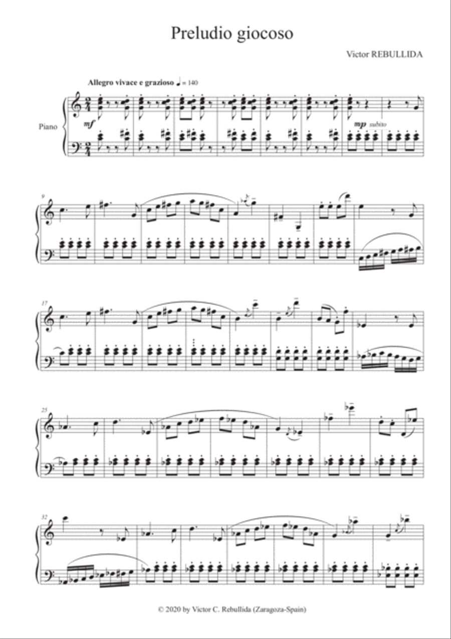 Preludio Giocoso Piano Method scores gallery preview page 3