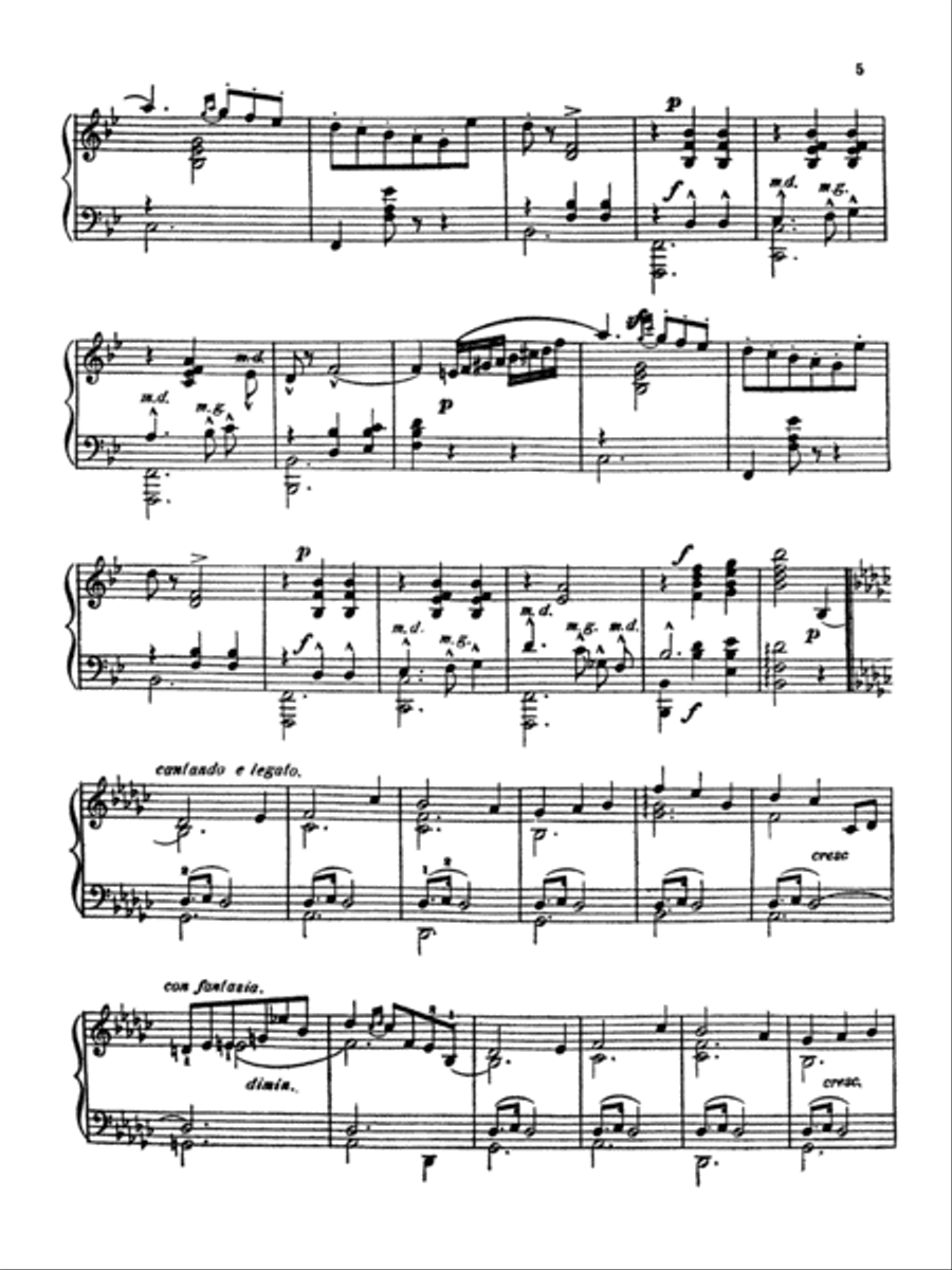 Godard: Four Piano Solos Piano Solo scores gallery preview page 3