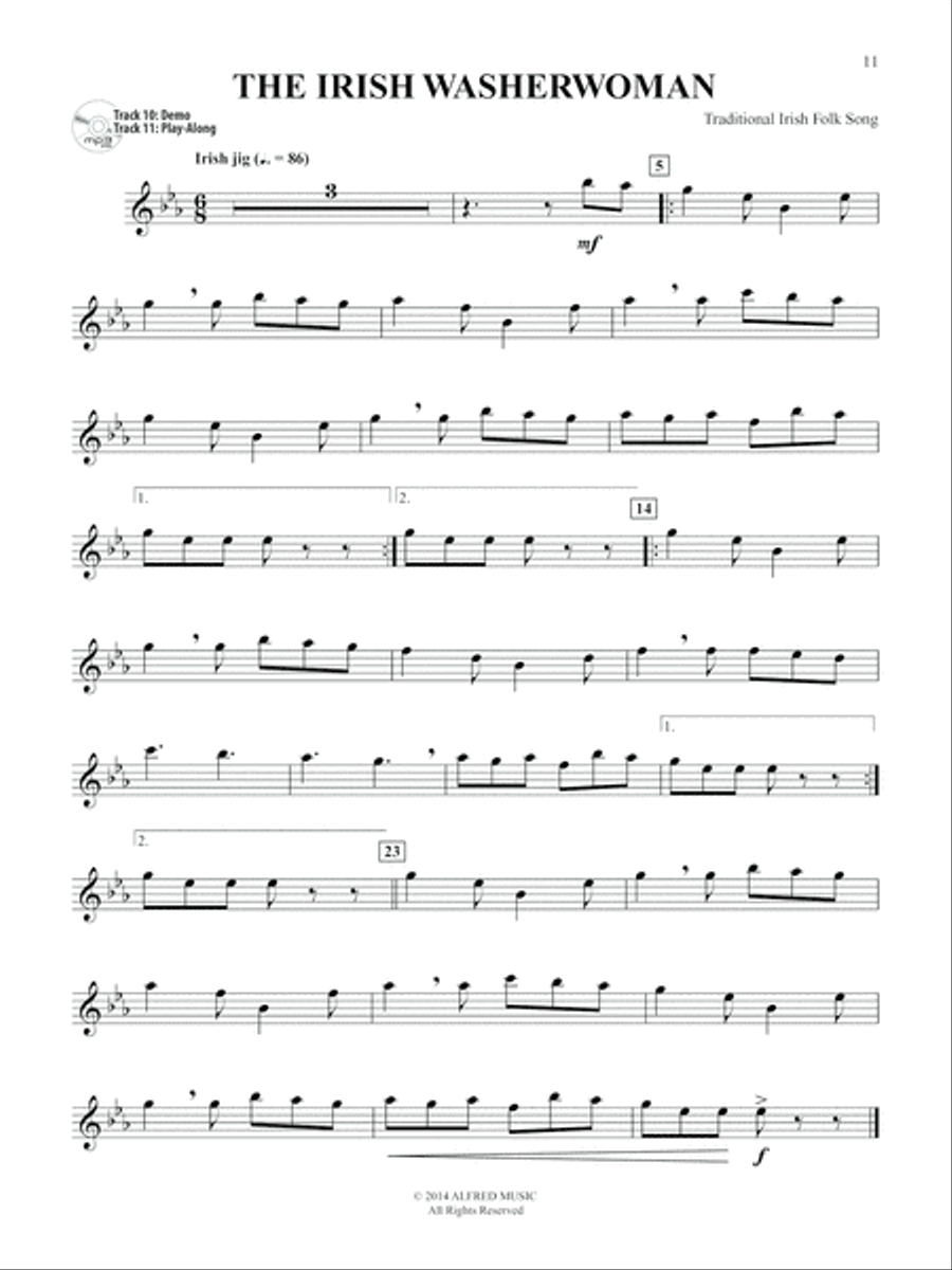 Easy Instrumental Solos For Special Occasions & Celebrations Flute Solo scores gallery preview page 4
