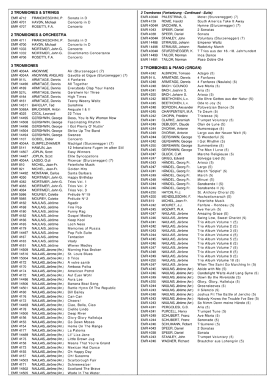 Play With Your Band Volume 3 Trombone Duet scores gallery preview page 8