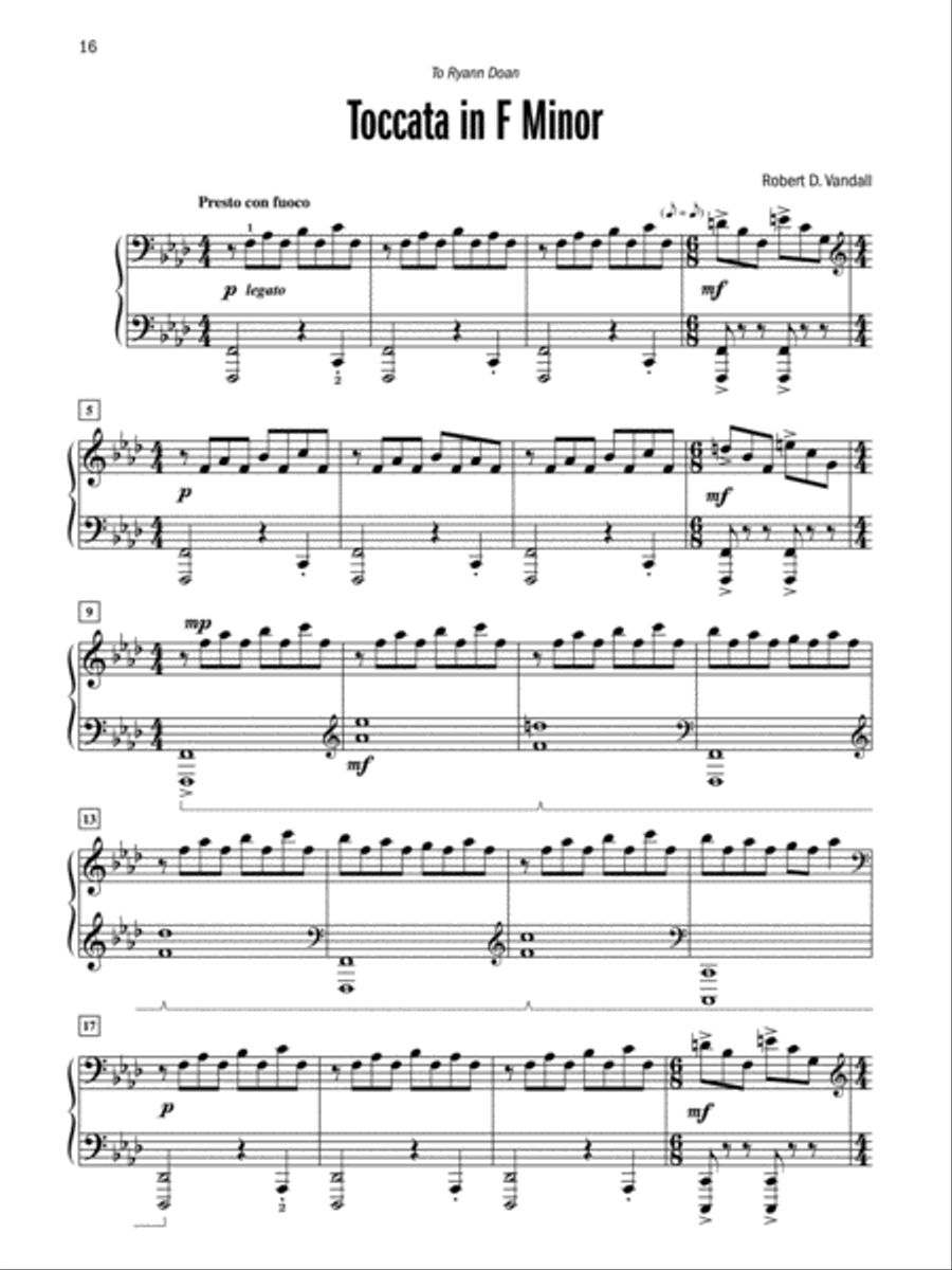 Celebrated Virtuosic Solos, Book 5 Piano Solo scores gallery preview page 4