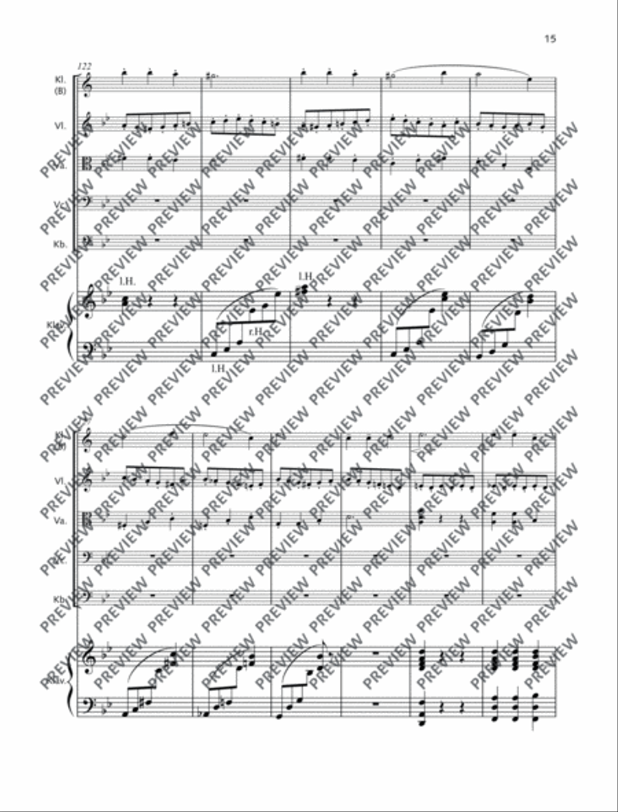 Sextett Sextett Clarinet scores gallery preview page 16