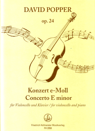 Konzert e-Moll, op. 24 / KlA