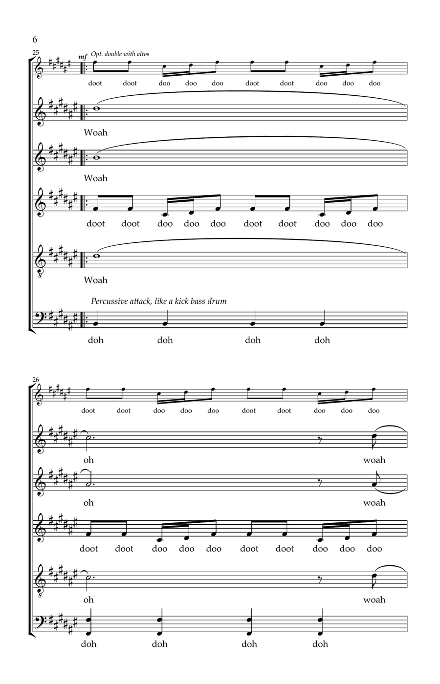 The Nights The Nights Divisi scores gallery preview page 6