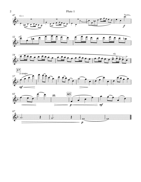 Sommarsang (Summer Song) for Concert Band (Parts) image number null