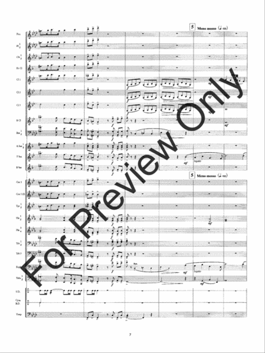 Symphony #3 Slavyanskaya - Full Score