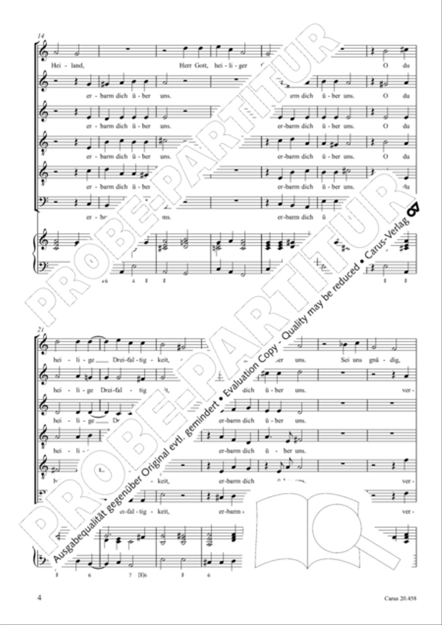 Litania Litania SATTB scores gallery preview page 5