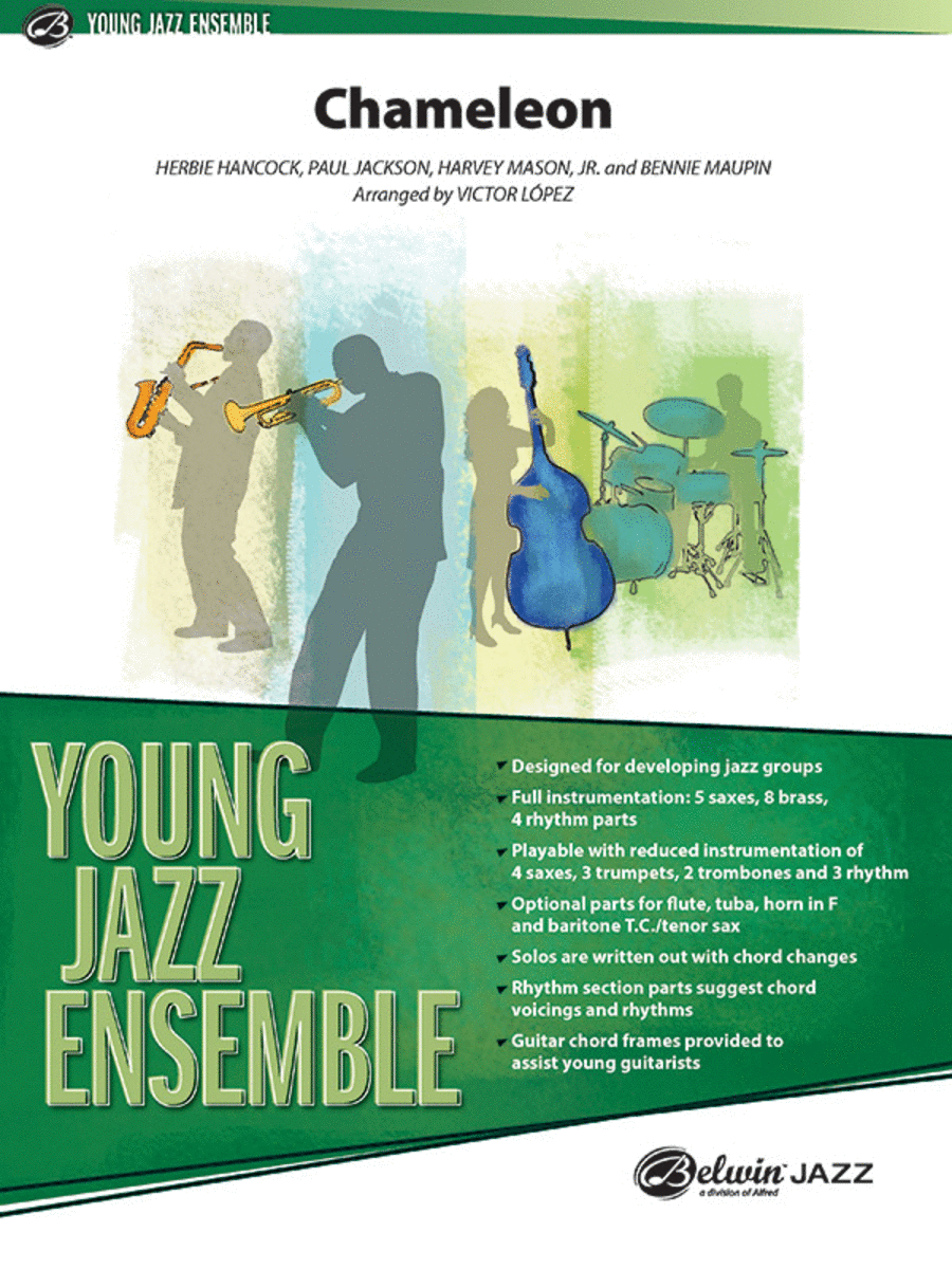 Chameleon (score only) Jazz Ensemble scores gallery preview page 1