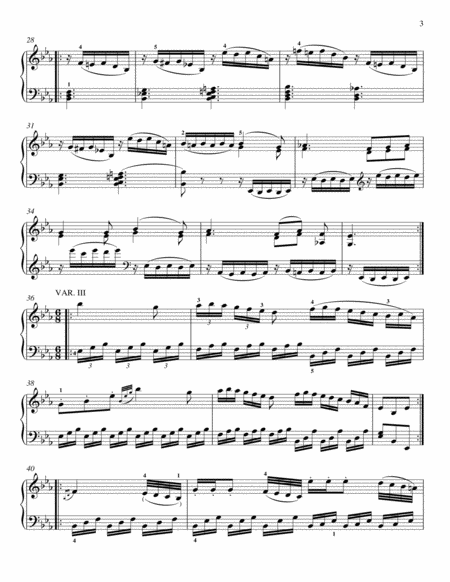 Twelve Variations on La belle Francois, K. 353