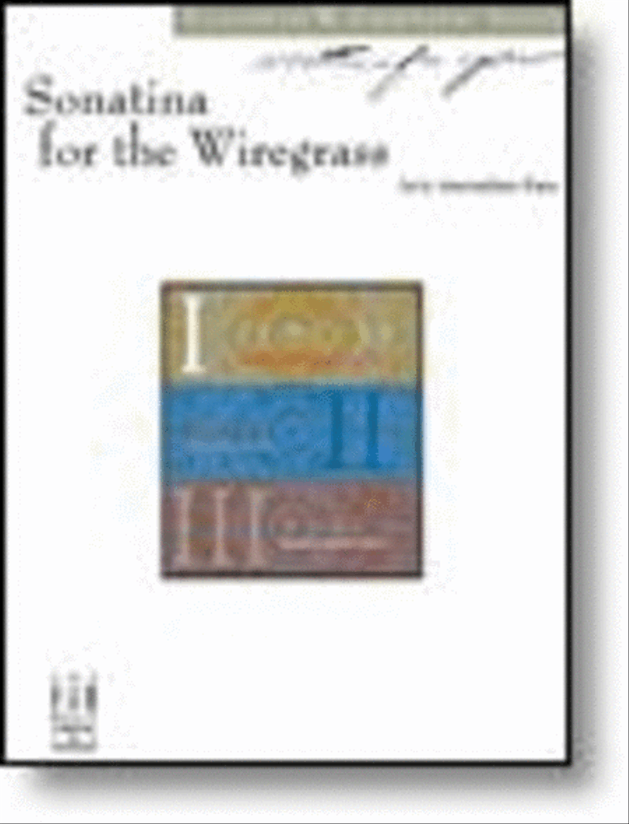 Sonatina for the Wiregrass Piano Solo scores gallery preview page 1