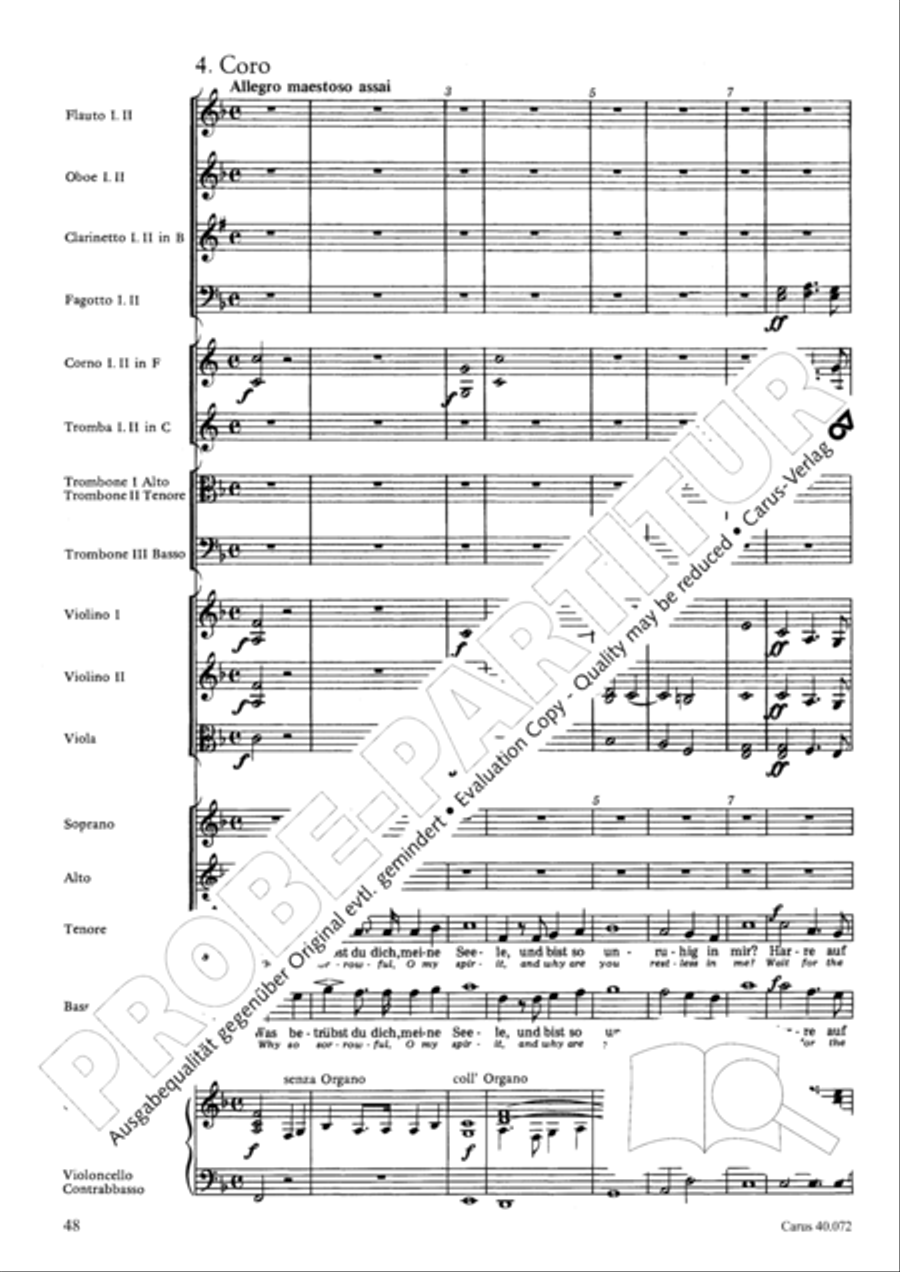 Psalm 42 Psalm 42 4-Part scores gallery preview page 48