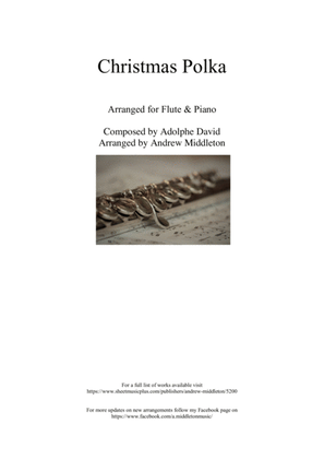 Christmas Polka arranged for Flute and Piano