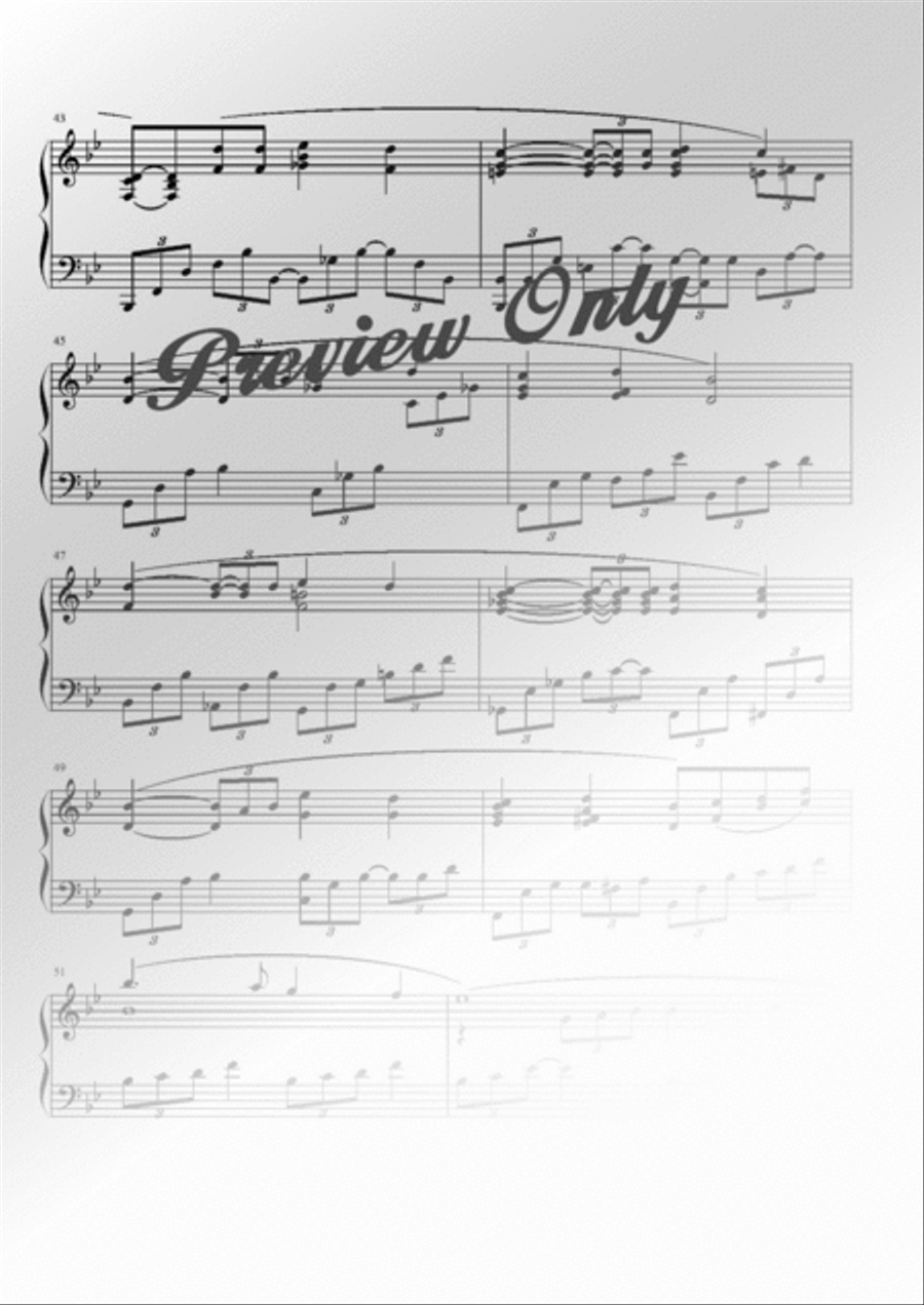 Cross Medley Cross Medley Piano Solo scores gallery preview page 5