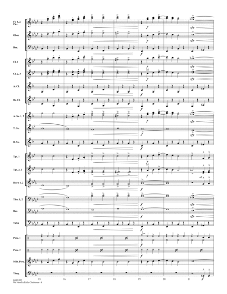 We Need a Little Christmas (from "Mame") - Full Score