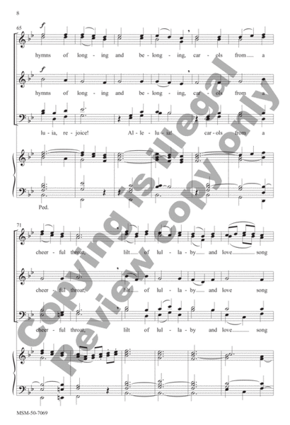 For the Music of Creation (Choral Score) image number null