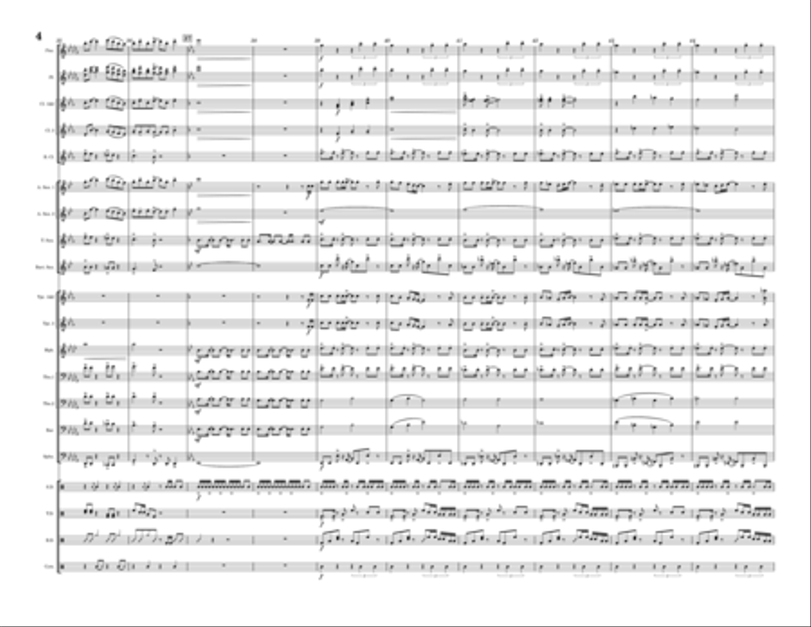 Pinball Wizard Pinball Wizard Marching Band scores gallery preview page 4
