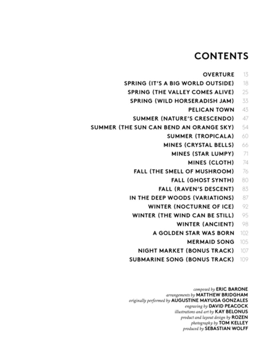 Stardew Valley Piano Collections (Complete Digital Book)