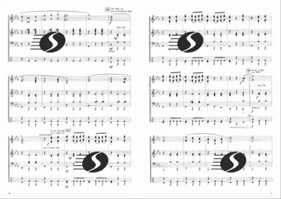 The Second Waltz Fanfare Band scores gallery preview page 4