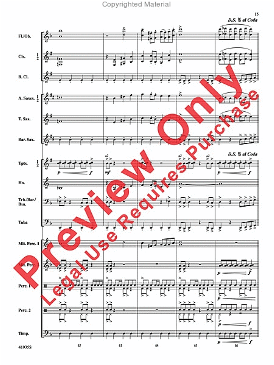 IronHeart Concert Band scores gallery preview page 15