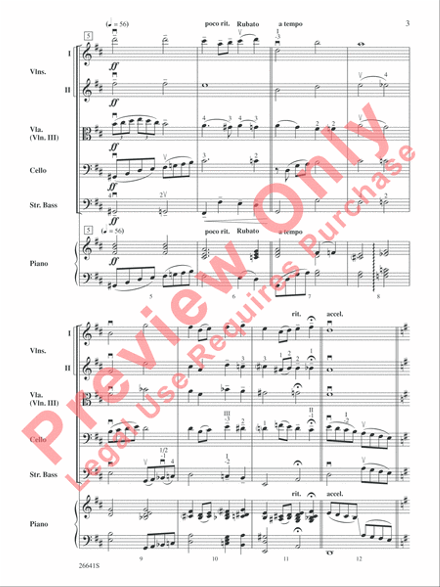 The Wizard of Oz String Orchestra scores gallery preview page 4