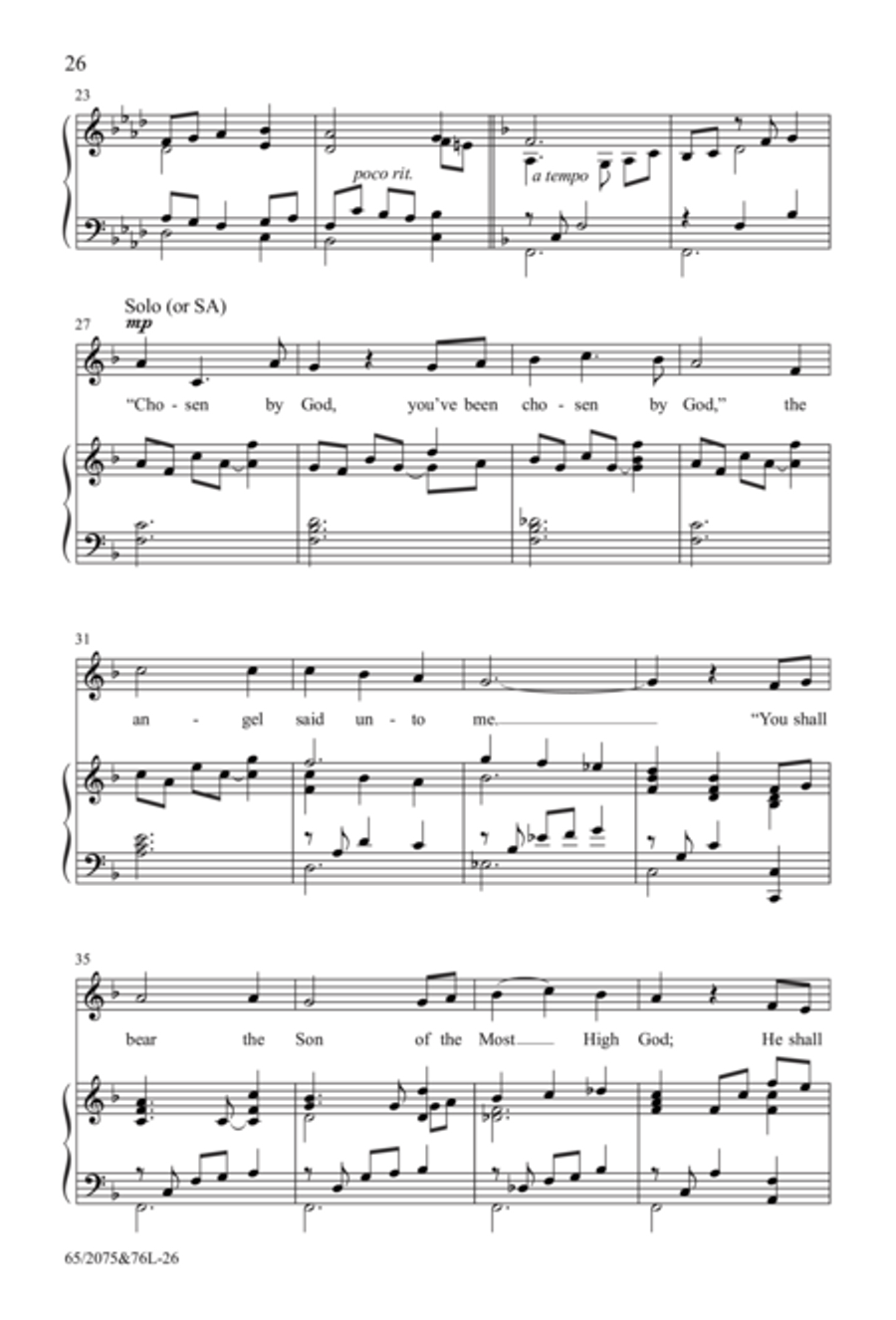 Morning Star - SATB Score with Performance CD 4-Part scores gallery preview page 13