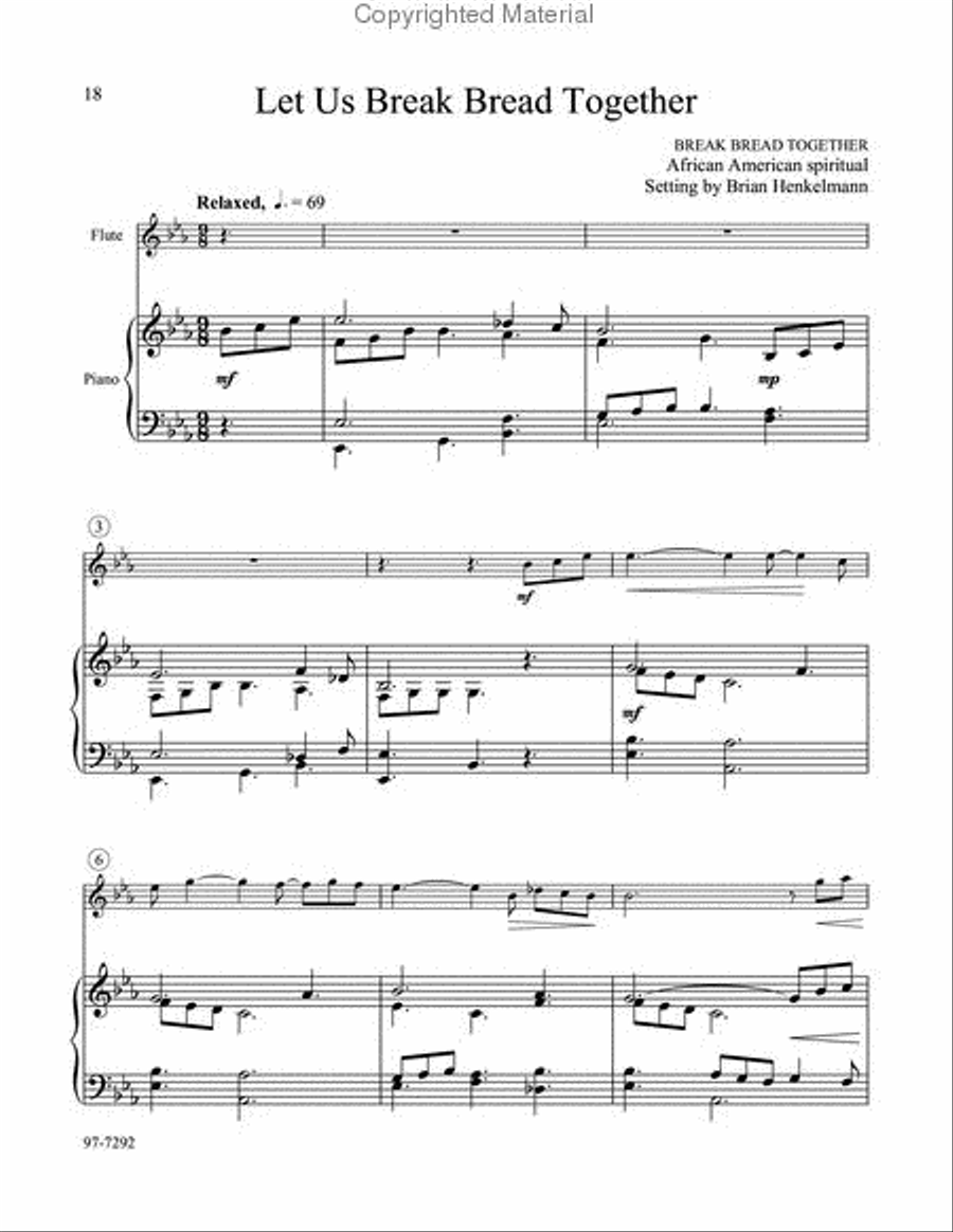 All through the Church Year Flute Solo scores gallery preview page 7