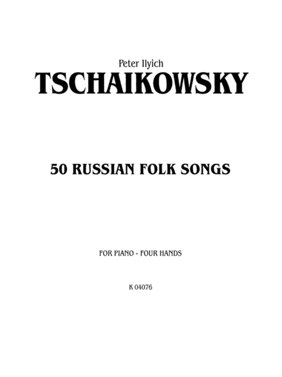 Fifty Russian Folk Songs