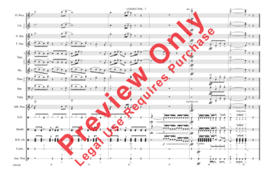 Centuries Centuries Marching Band scores gallery preview page 8