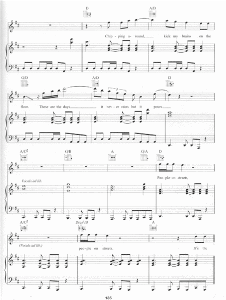 Under Pressure Piano scores gallery preview page 4