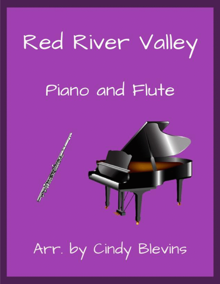 Red River Valley, for Piano and Flute Flute Solo scores gallery preview page 1