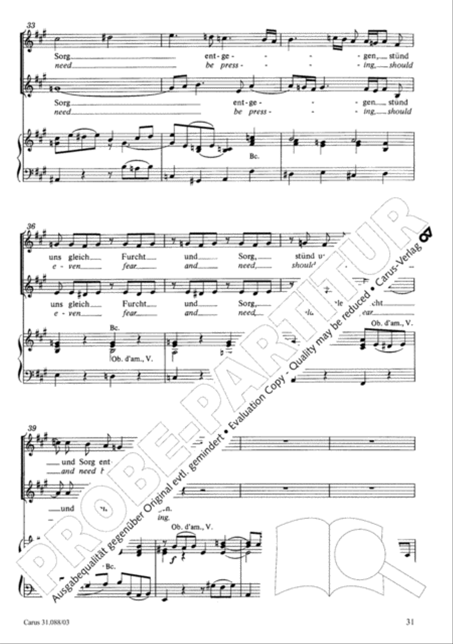 See now, as fishermen I will send you (Siehe, ich will viel Fischer aussenden) 4-Part scores gallery preview page 32