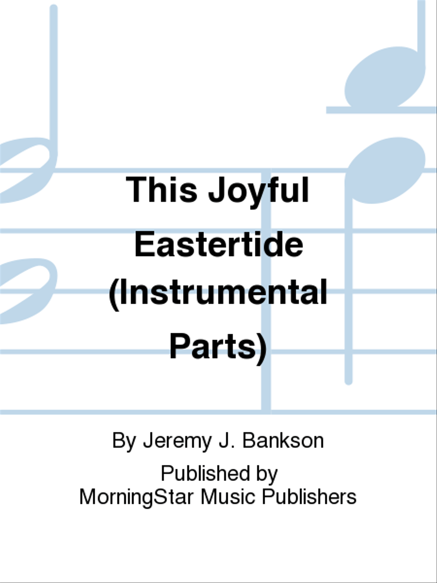 This Joyful Eastertide (Instrumental Parts) Choir scores gallery preview page 1