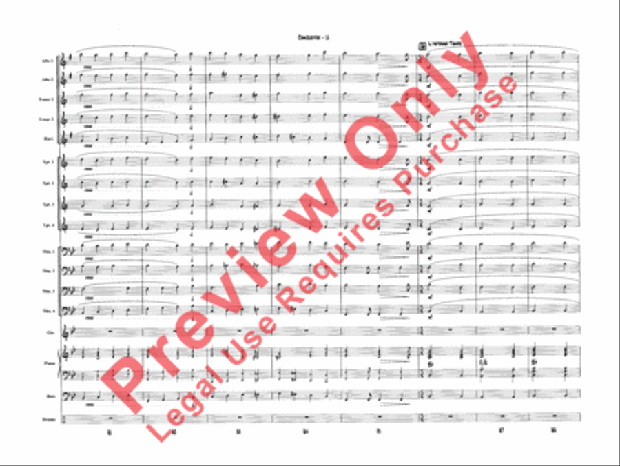 A Big Band Christmas A Big Band Christmas Jazz Ensemble scores gallery preview page 14