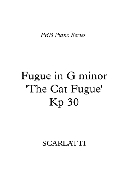 PRB Piano Series - 'The Cat Fugue', Kp 30 (Scarlatti) image number null