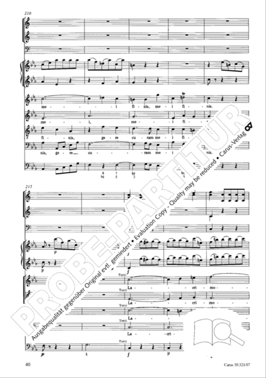 Requiem in C minor Requiem in C minor 4-Part scores gallery preview page 47