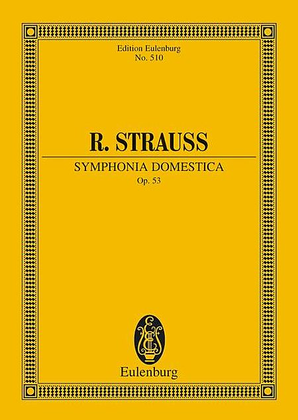Book cover for Symphonia Domestica, Op. 53