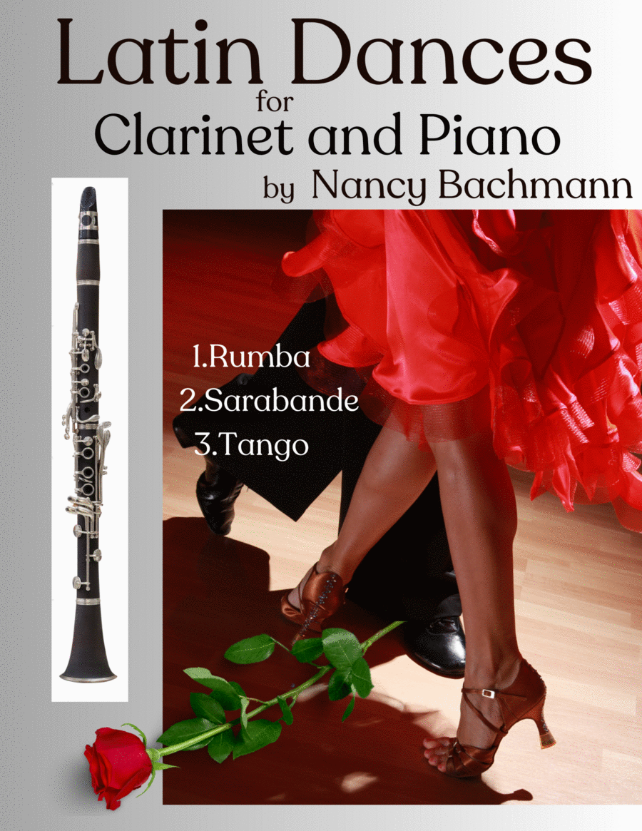 Latin Dances for Clarinet and Piano image number null