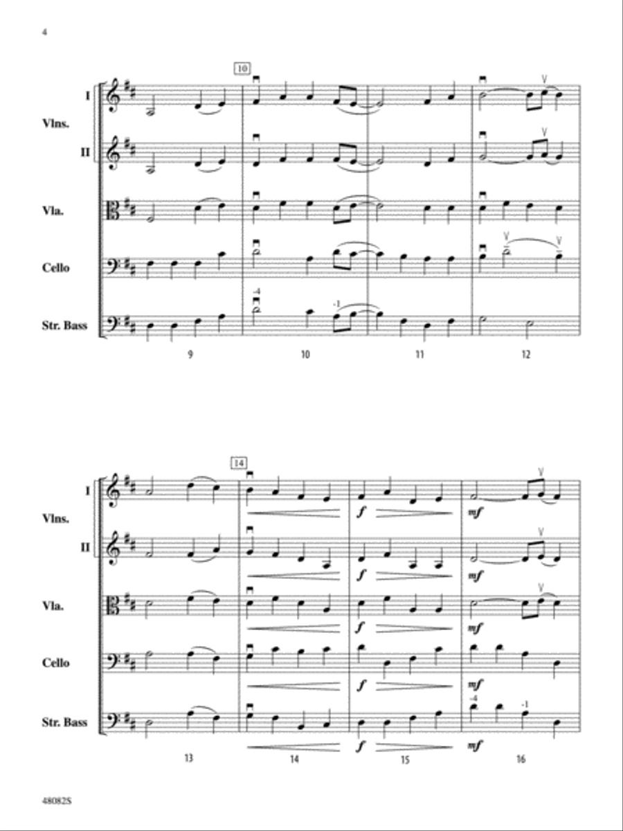 Dolce: Score Dolce: Score String Orchestra scores gallery preview page 4
