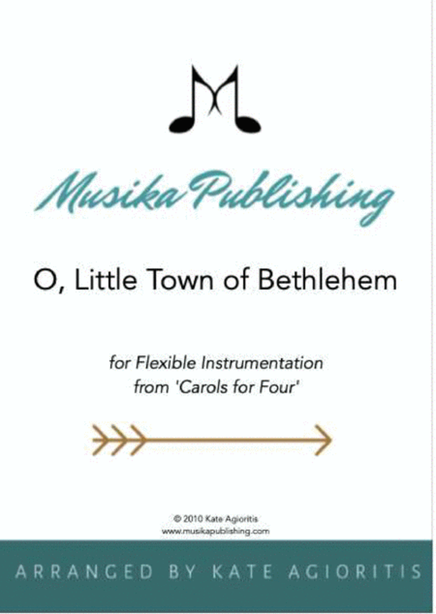 O Little Town of Bethlehem - Flexible Instrumentation image number null