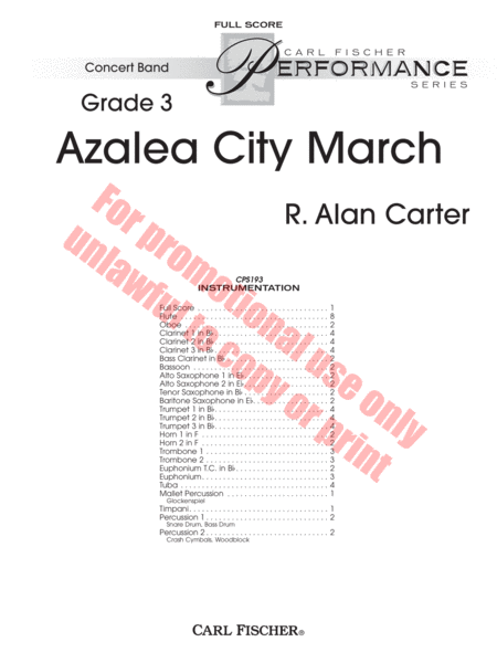 Azalea City March