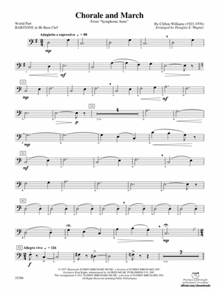 Chorale and March: (wp) B-flat Baritone B.C.