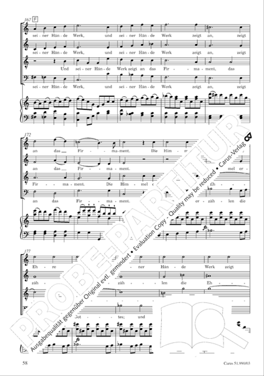 The Creation (Die Schopfung) The Creation (Die Schopfung) 4-Part scores gallery preview page 61
