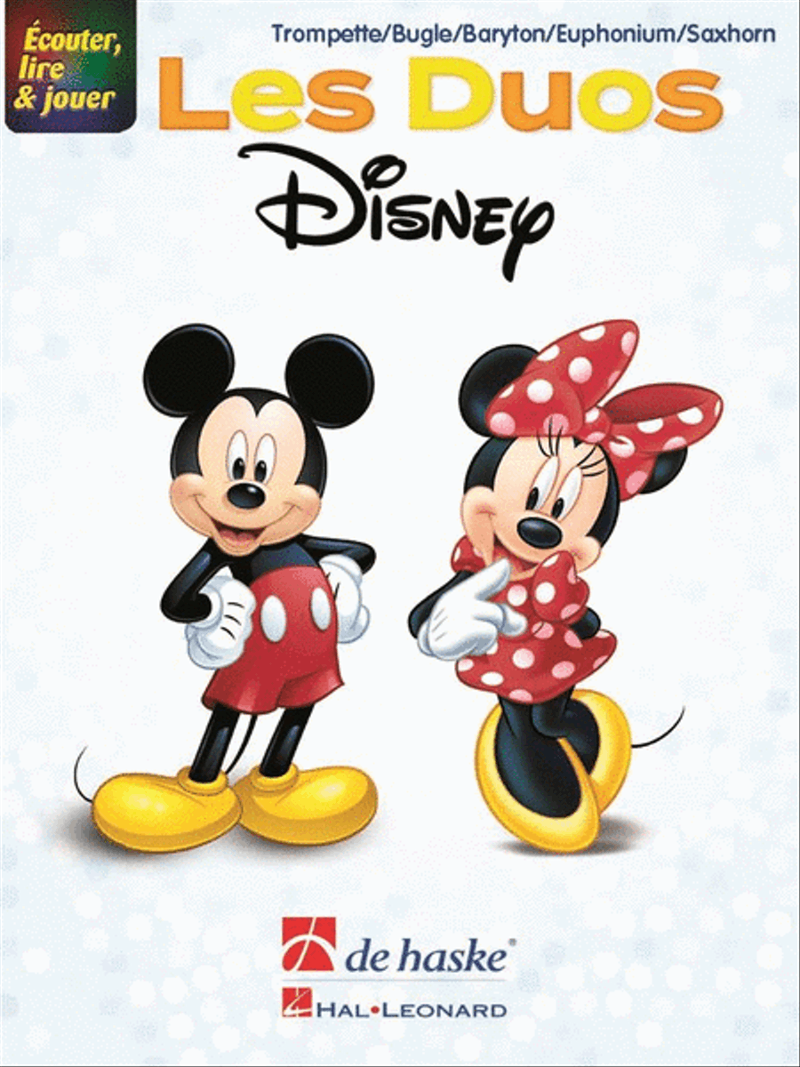 Écouter, lire & jouer - Les Duos Disney Euphonium scores gallery preview page 1