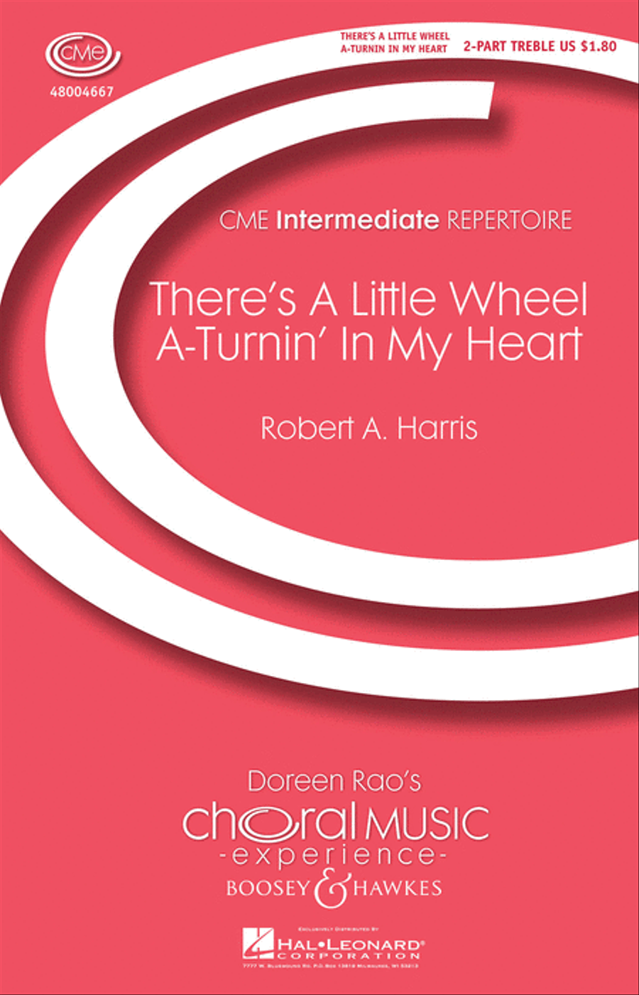 There's a Little Wheel a-Turnin' in My Heart 2-Part scores gallery preview page 1