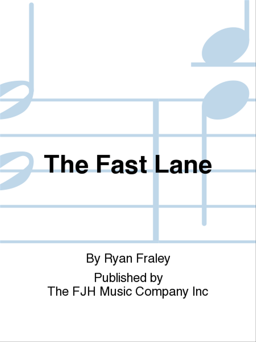 The Fast Lane The Fast Lane Jazz Ensemble scores gallery preview page 1